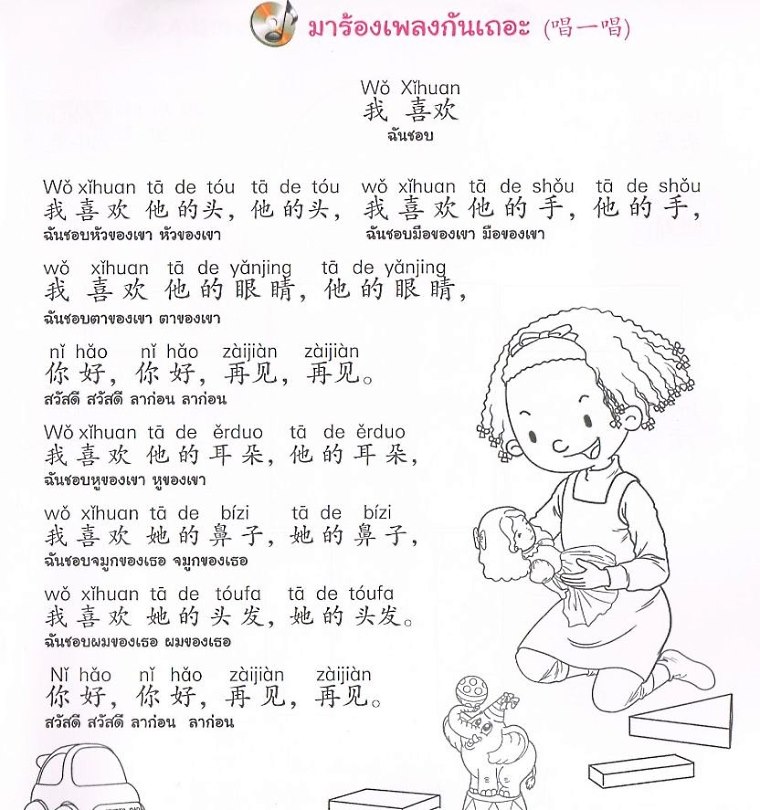 เรียนจีนแสนสนุก ฉบับเด็กประถม เล่ม 1